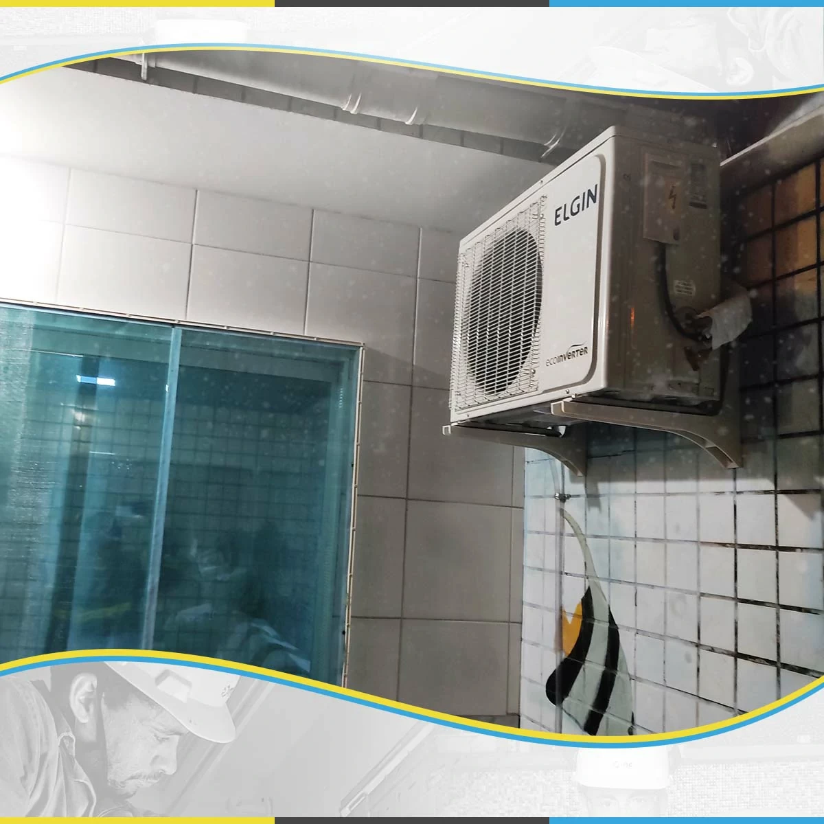 Fotos Instalação ar-condicionado Cliente: AURENILDES MELO FELIX